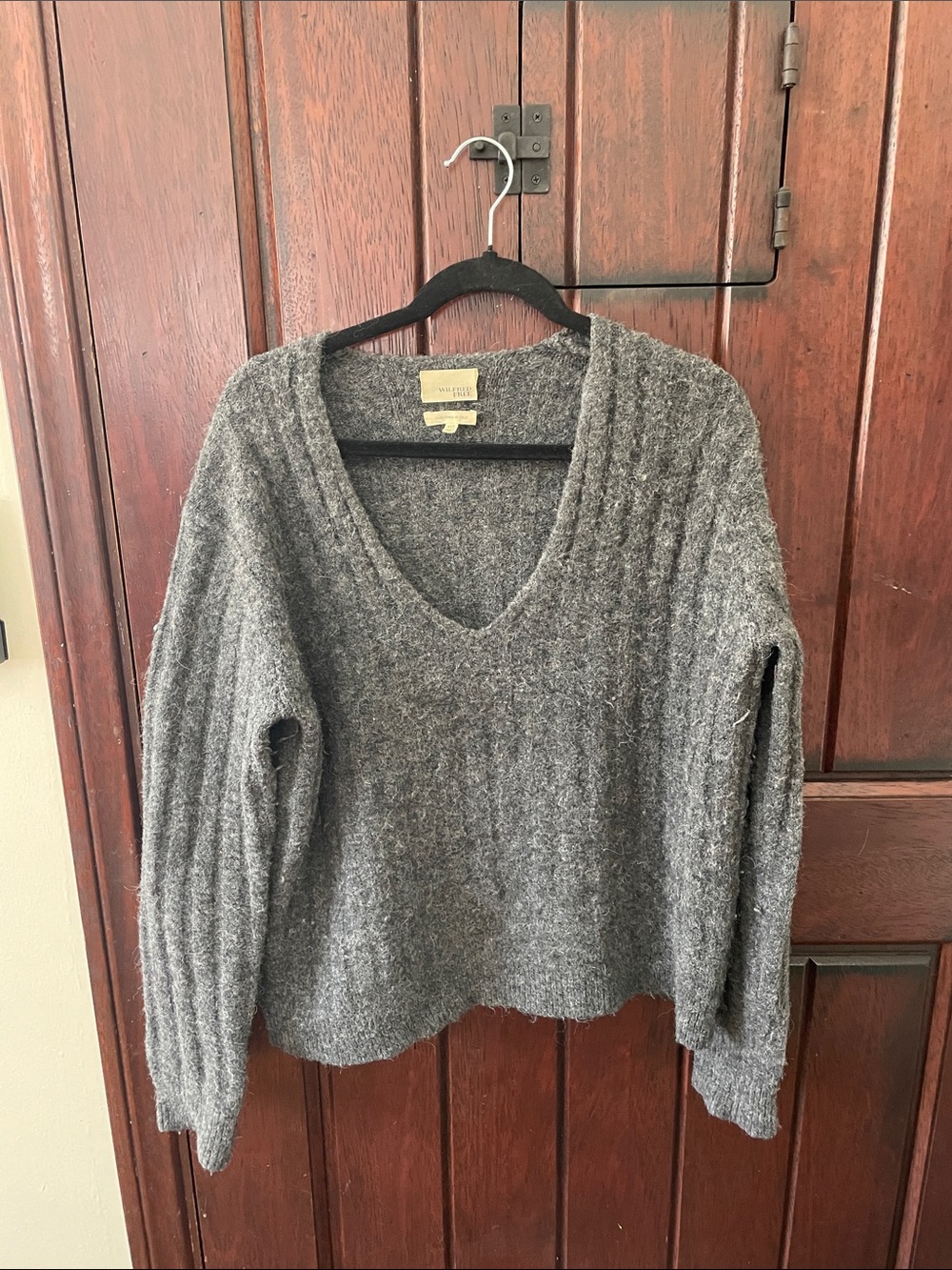 Wilfred Free by Aritzia Grey Sweater